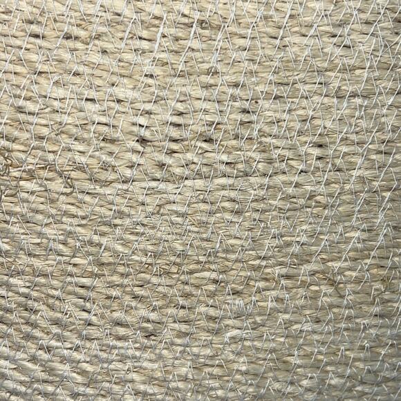 Vintage Handmade Straw Cord Wooden Handle Mushroom Tote Bag Purse Taiwan Boho - Picture 5 of 9